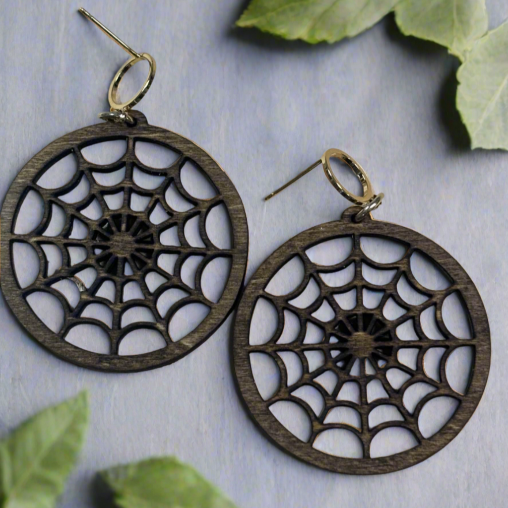 Spiderweb Earrings